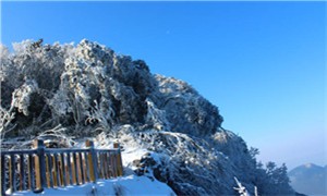 重庆金佛山雪景1