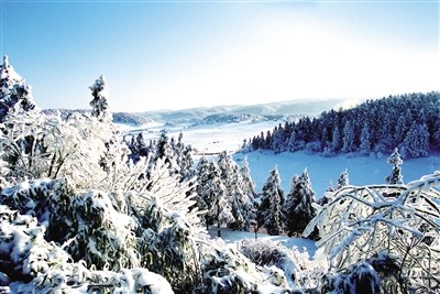 仙女山滑雪